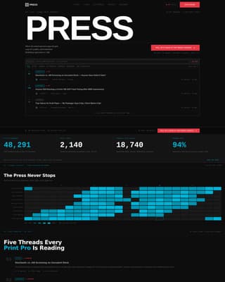 Printing Digital Presence Reviews Website Template