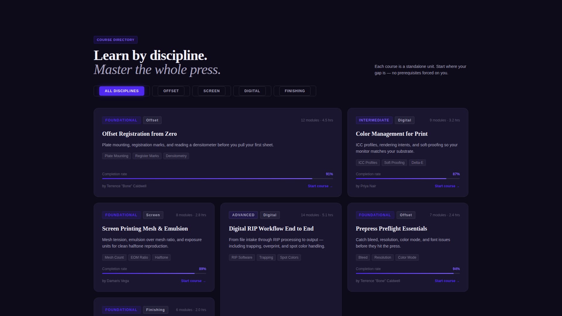 Printing Digital Presence Professional Website Template