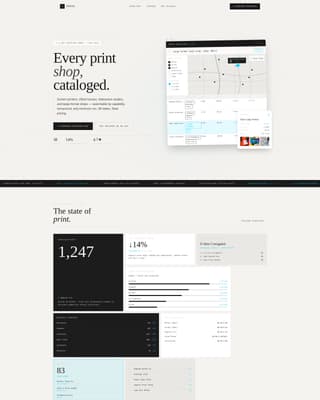 Printing - Premium Directory Landing Page Template