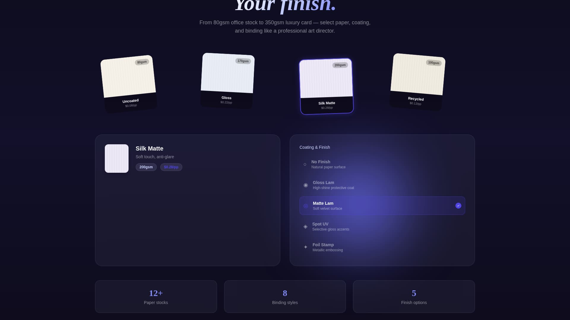 Printpocket - Instant Print Landing Page Template