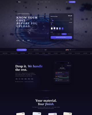 Printpocket - Instant Print Landing Page Template