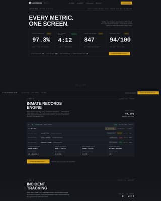 Lockdown - Powerful Corrections Landing Page Template
