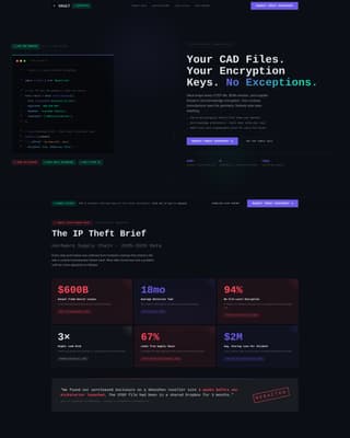 Privacy-First Enterprise Software Certified Privacy Policy Website Template