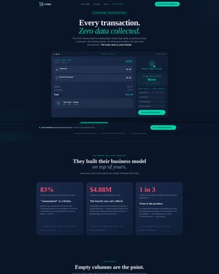 Privacy-First Enterprise Software Complete Privacy Policy Website Template