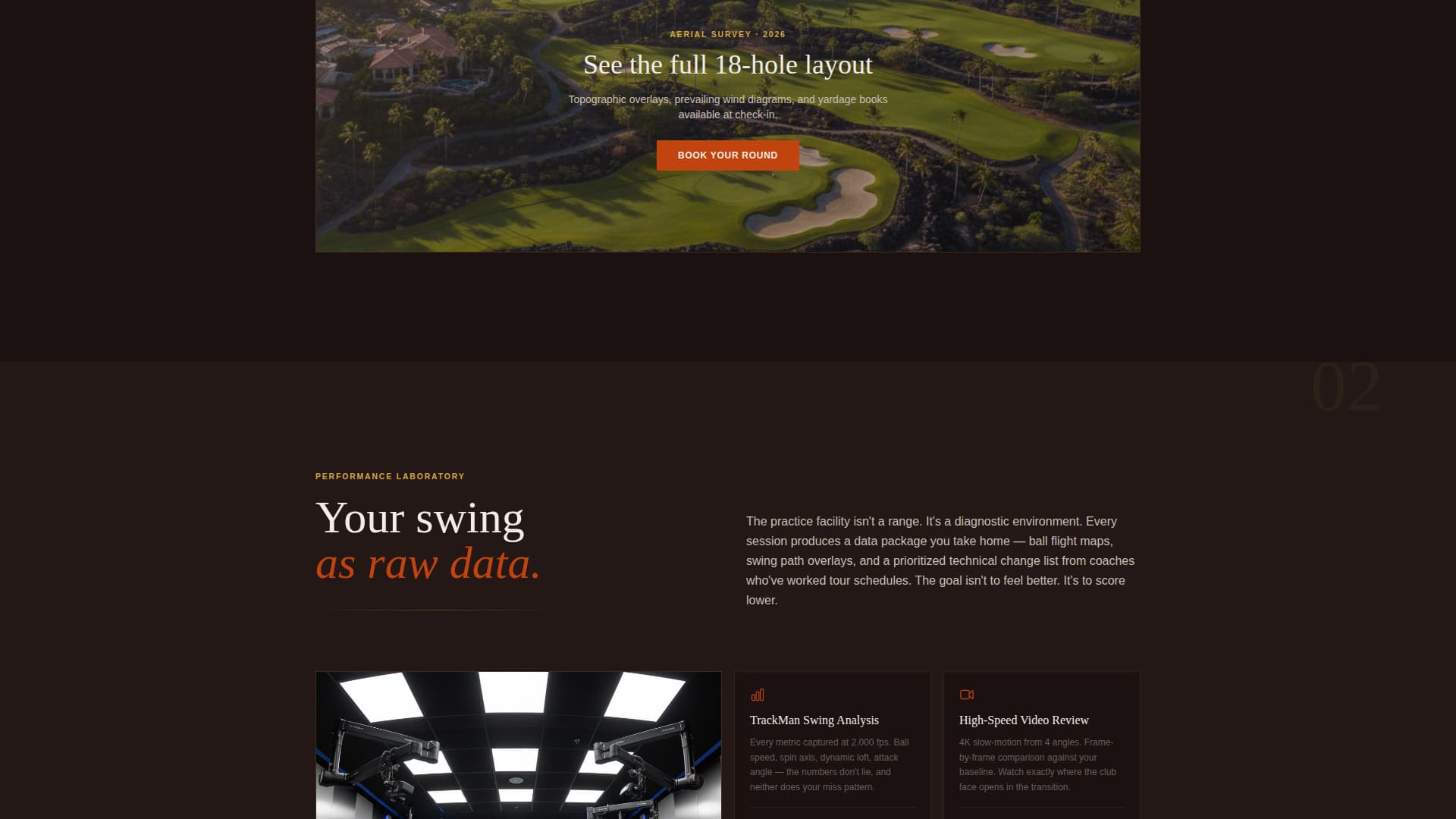 Golf Club & Course Complete Booking Website Template
