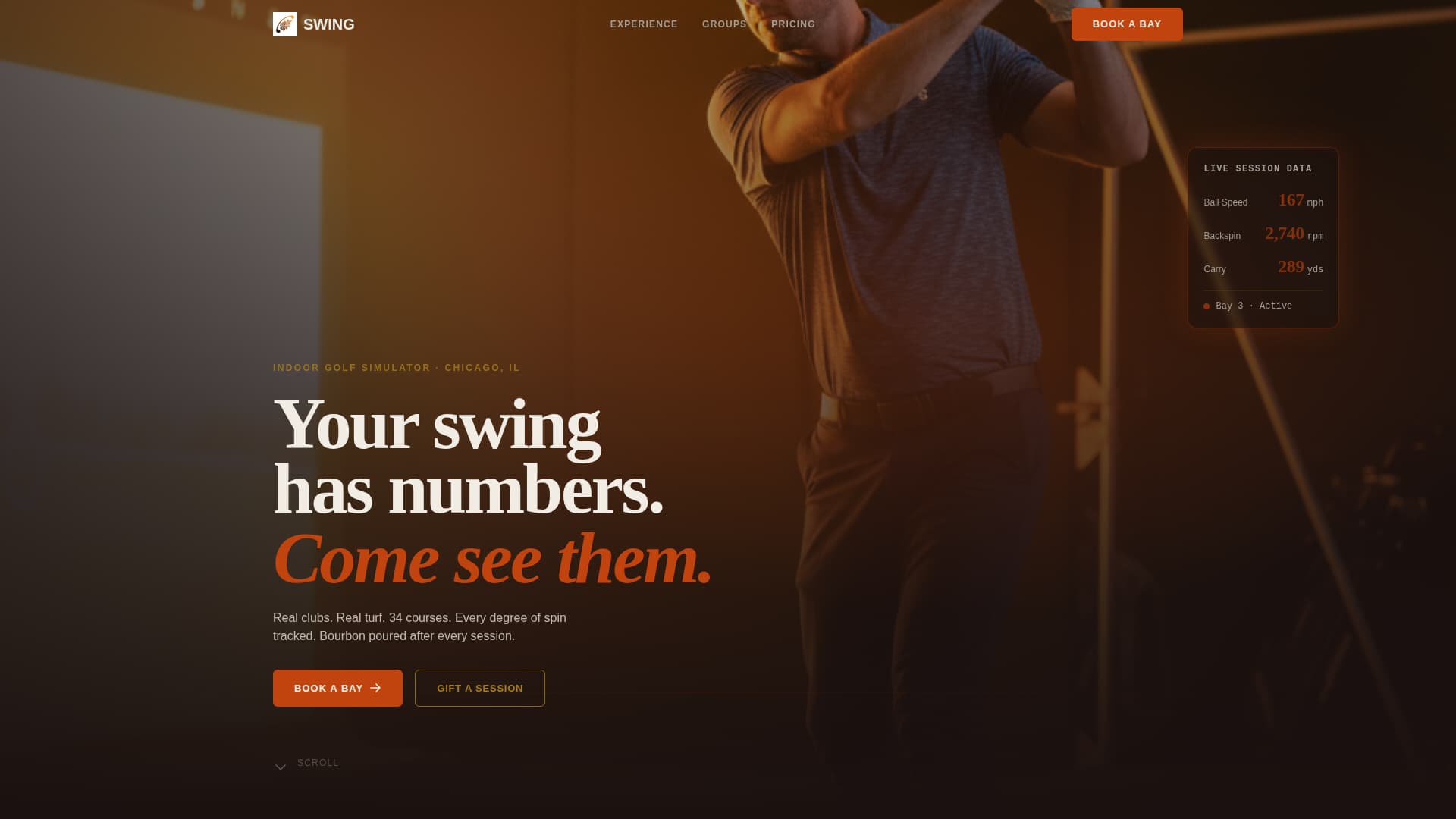 Golf Club & Course Advanced Booking Website Template