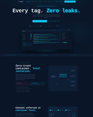 Privacy-First Enterprise Software Expert Privacy Policy Website Template