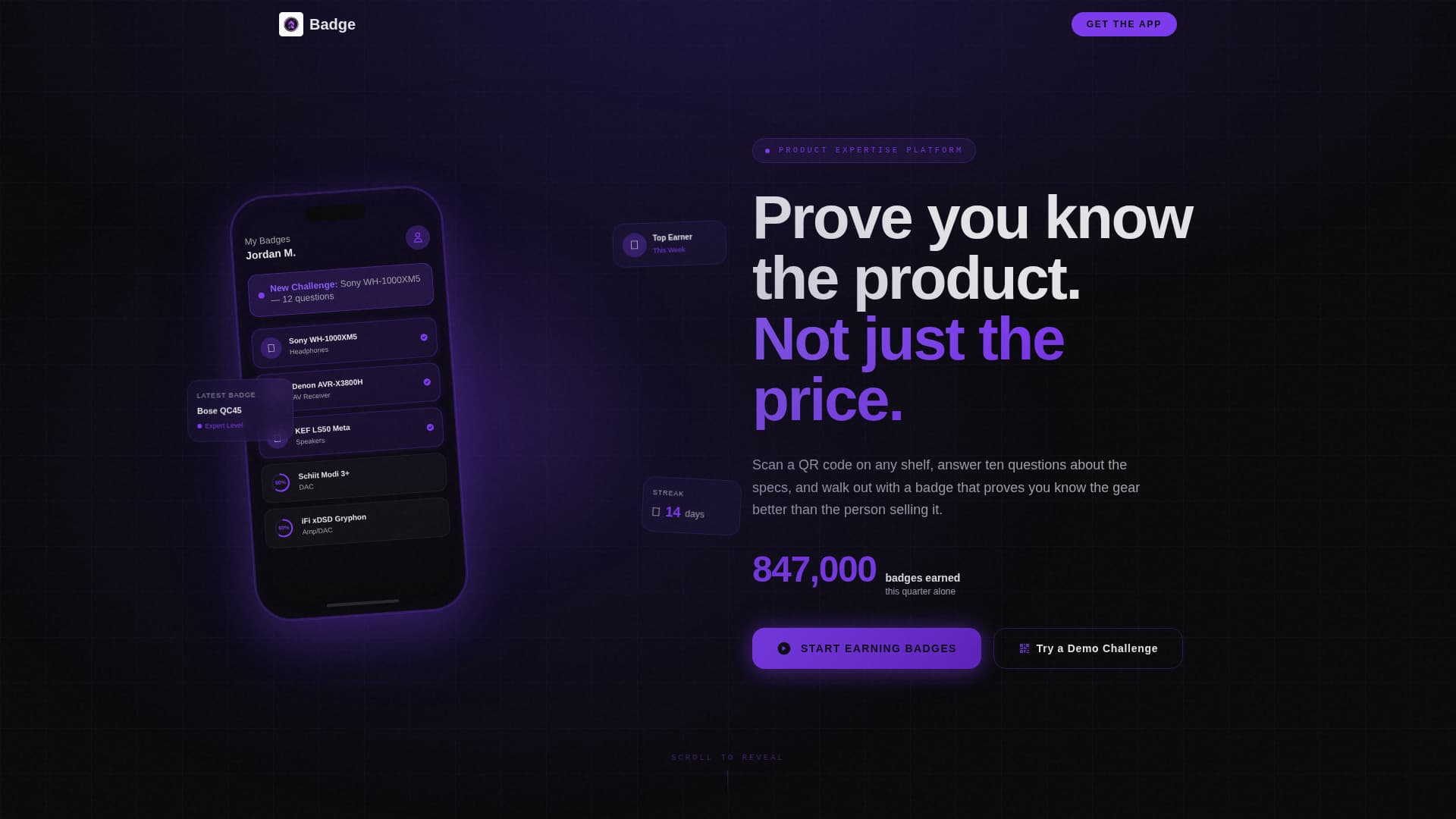 Badge - Powerful Credentialing Landing Page Template Template | Build ...