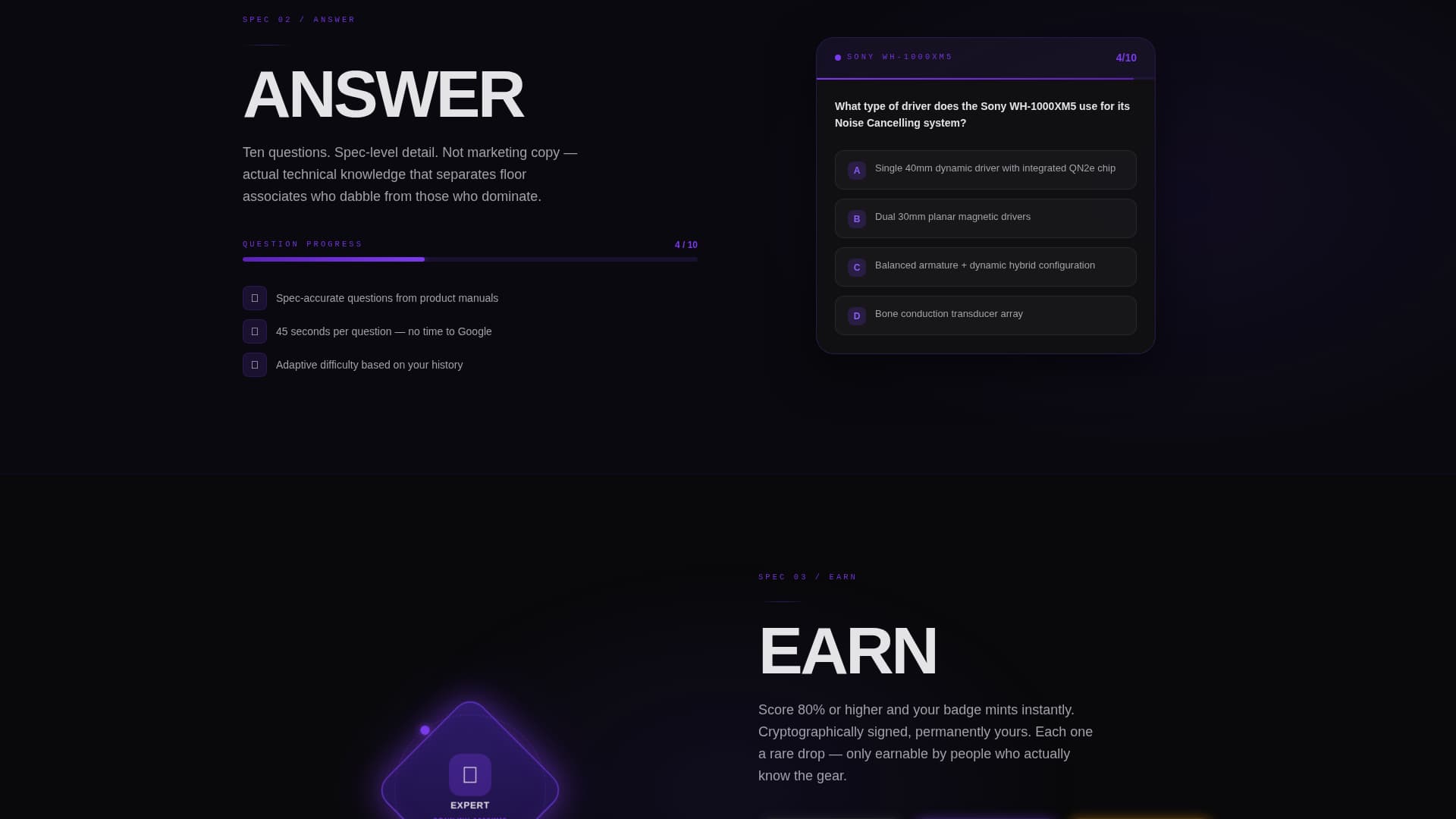 Badge - Powerful Credentialing Landing Page Template Template | Build ...