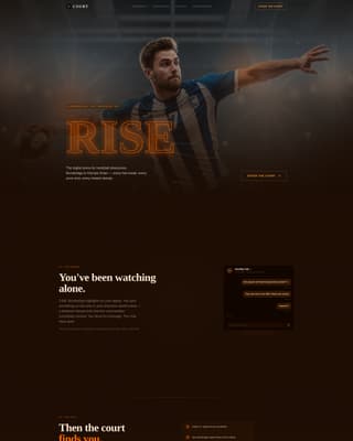 Handball Professional Website Template
