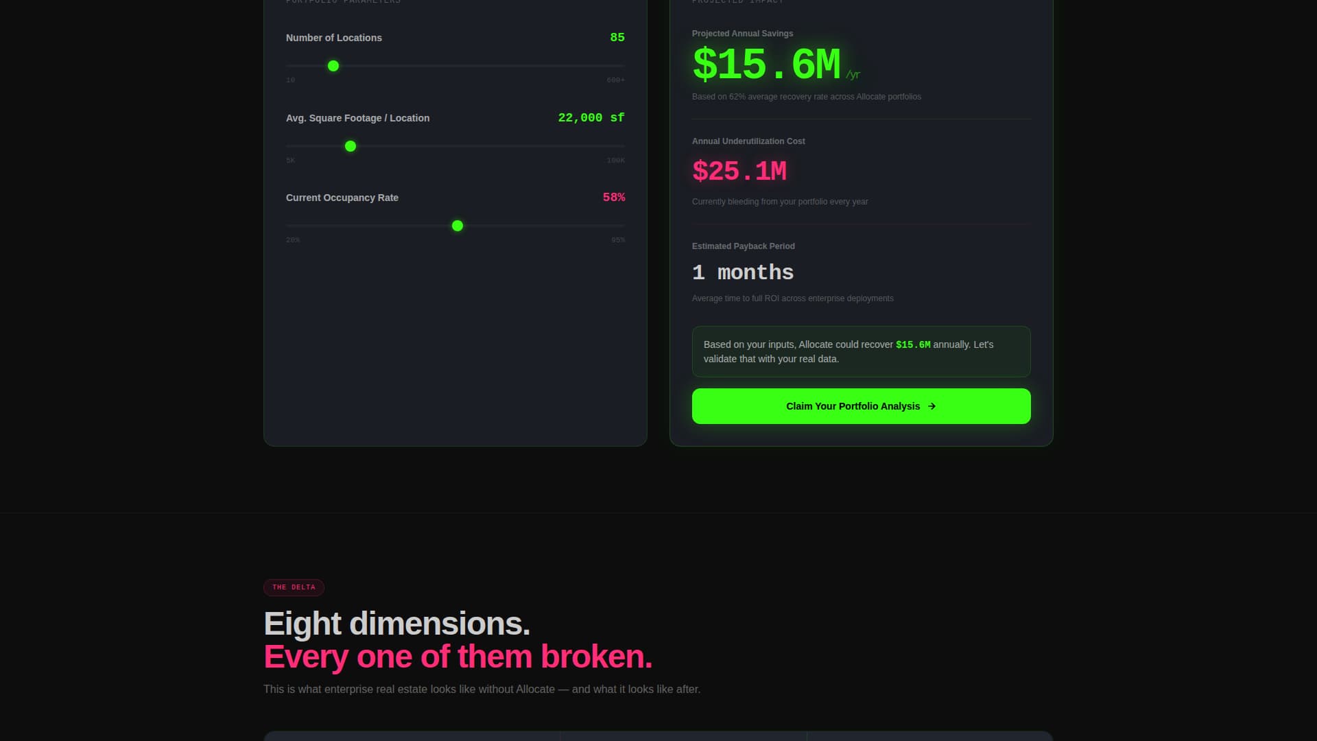 Allocate - Powerful Proptech Landing Page Template