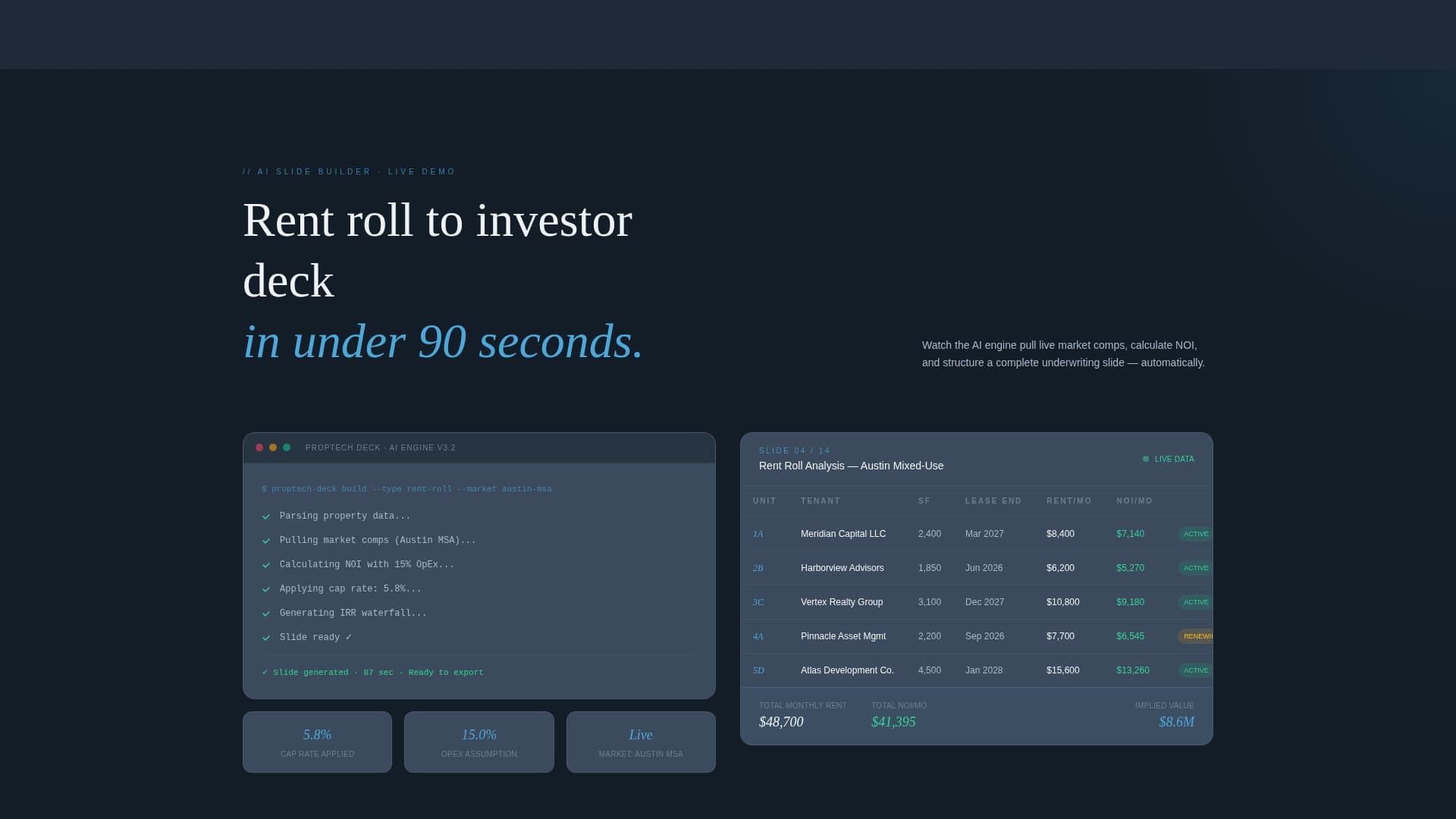 PropTech Startup Specialist Professional Website Template