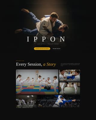 Judo Professional Website Template