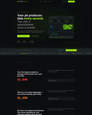 Quarry Vertical SaaS Professional Website Template