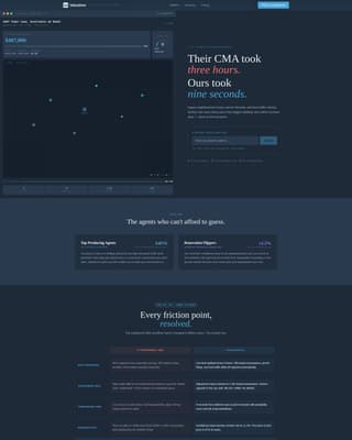 Comps - AI-Powered Valuation Landing Page Template