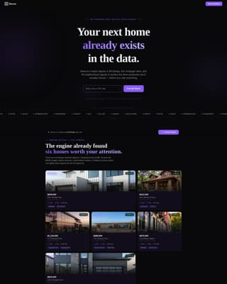 AI for Real Estate Portfolio Website Template