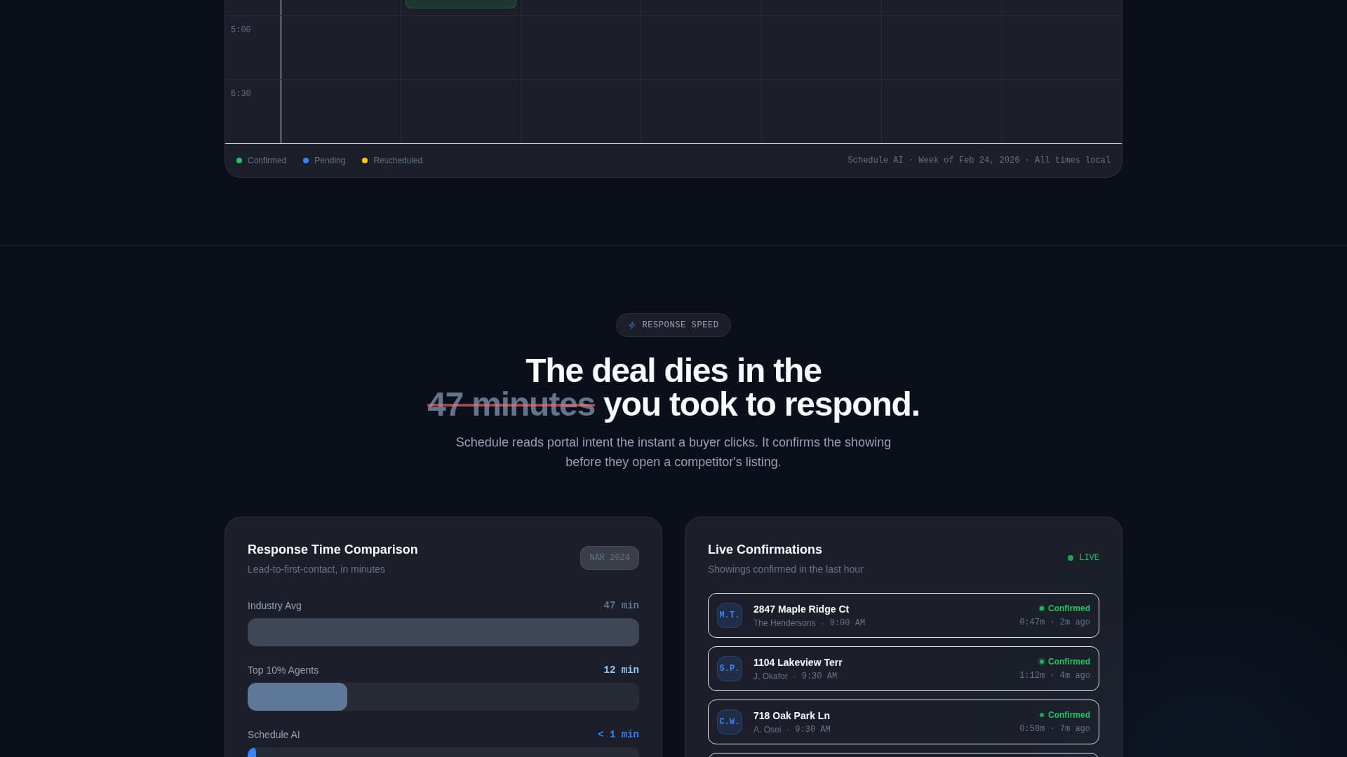 AI for Real Estate Booking Website Template