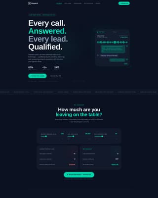 Dispatch - Powerful Real Estate AI Landing Page Template