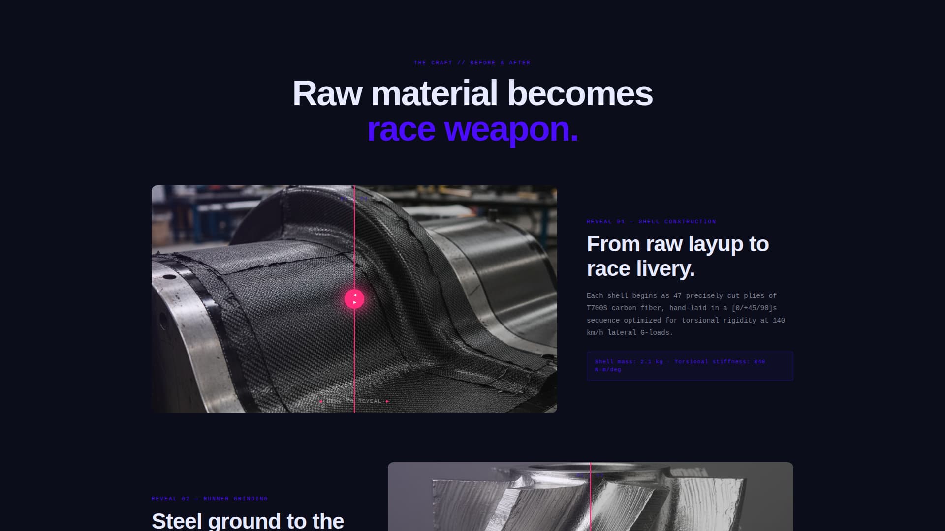 Sled - Precision Luge Landing Page Template