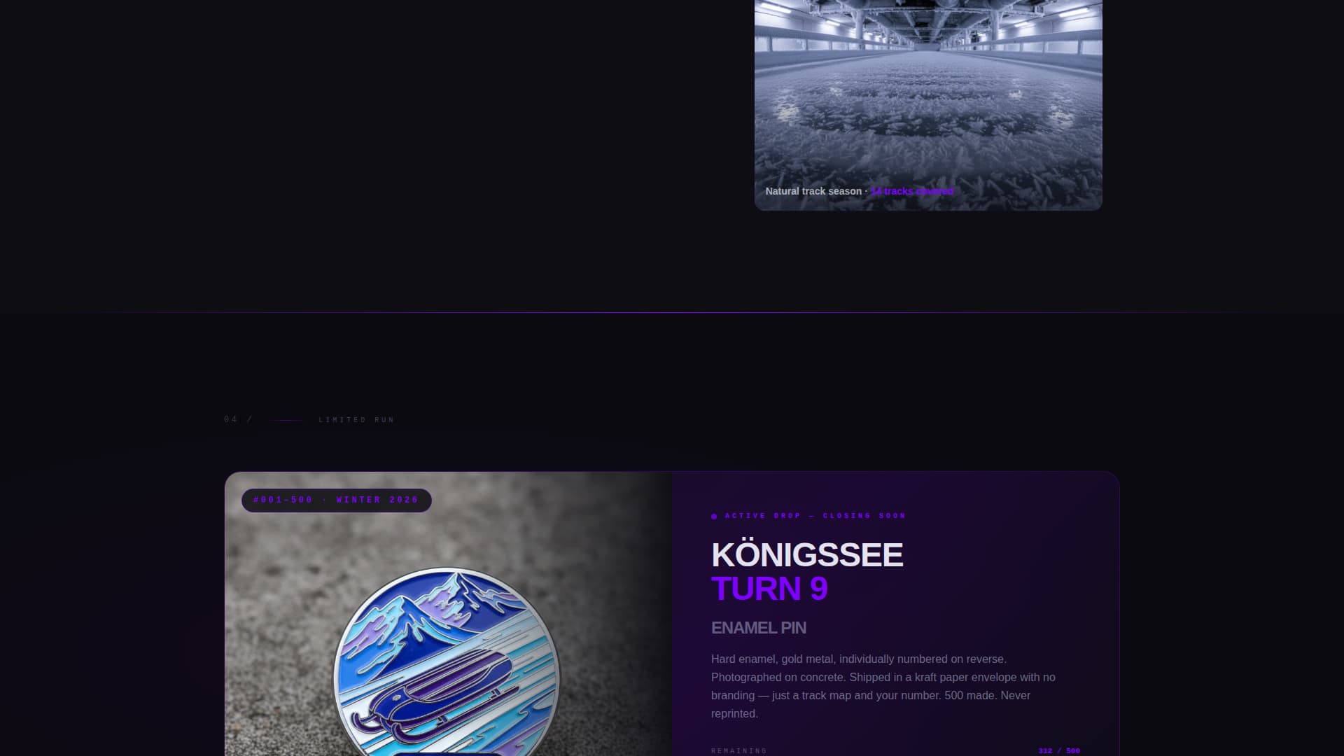 Schlitten - Highvelocity Luge Landing Page Template