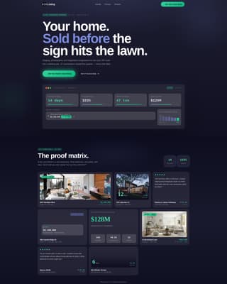 Real Estate Agency Portfolio Website Template