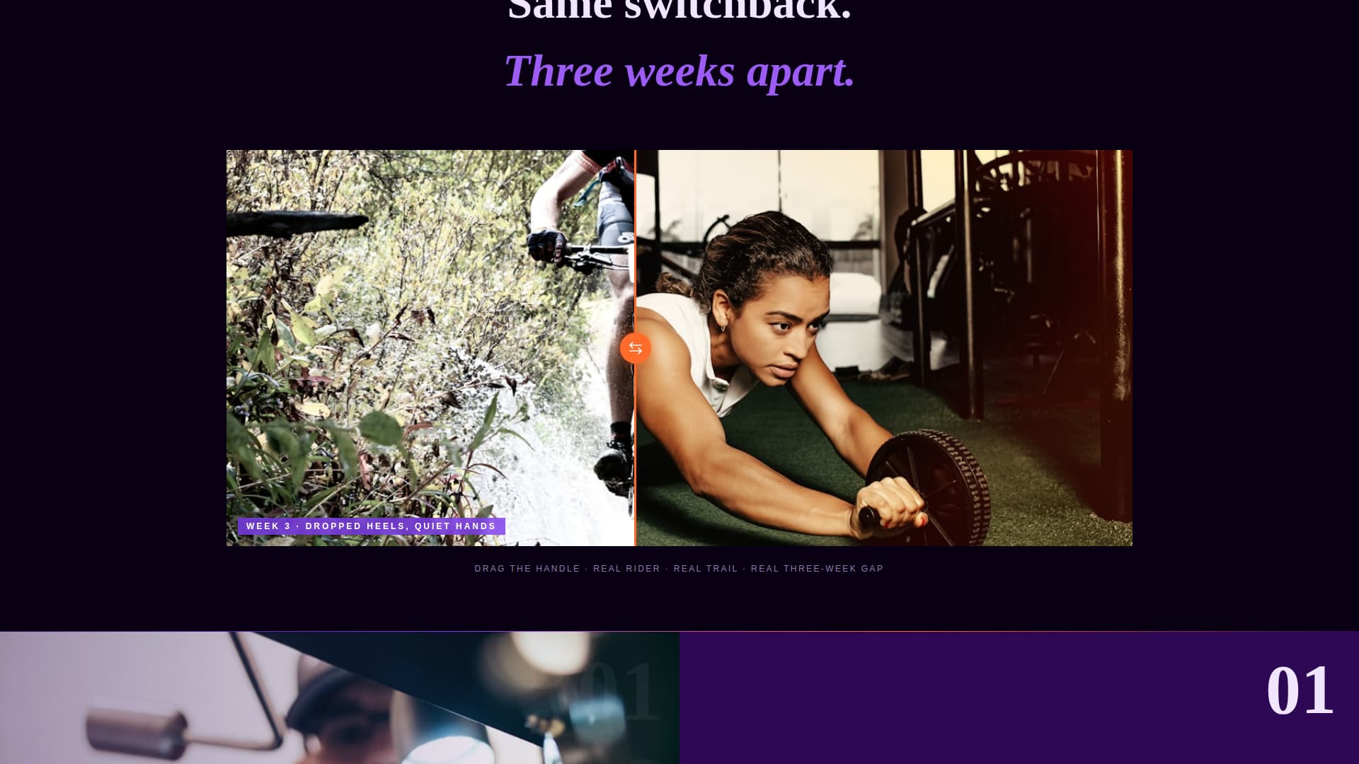 Shred - Electric Mountainbiking Landing Page Template