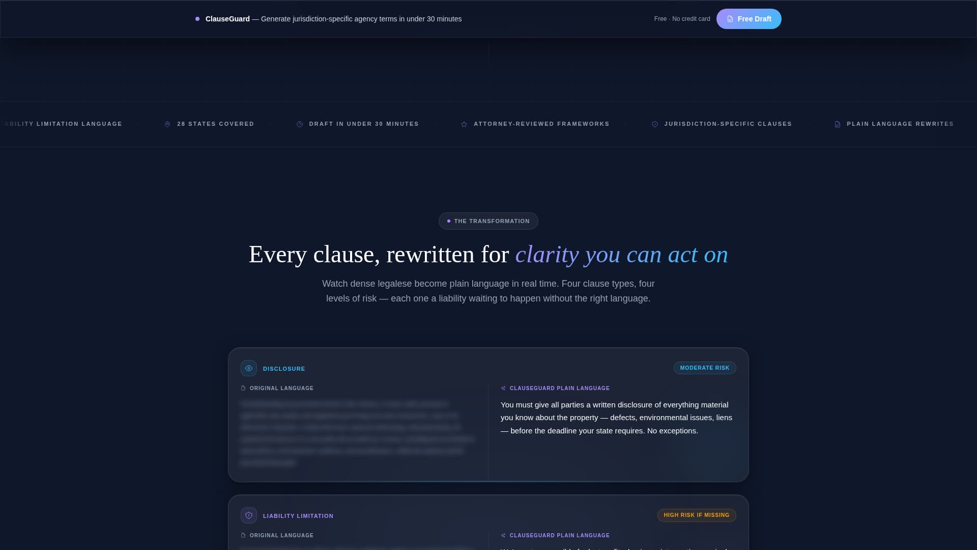Real Estate Agency Cost Calculator Website Template