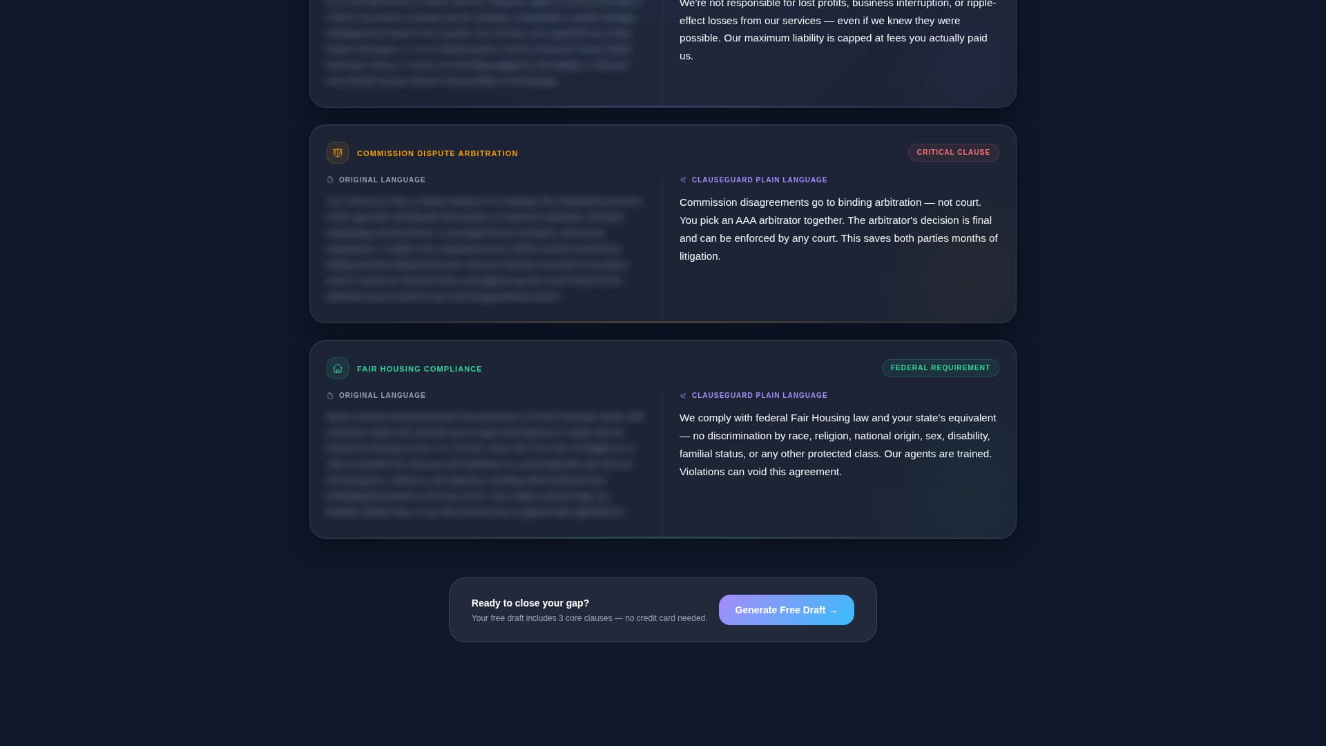 Real Estate Agency Cost Calculator Website Template