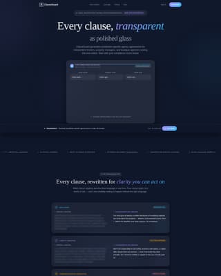 Real Estate Agency Cost Calculator Website Template