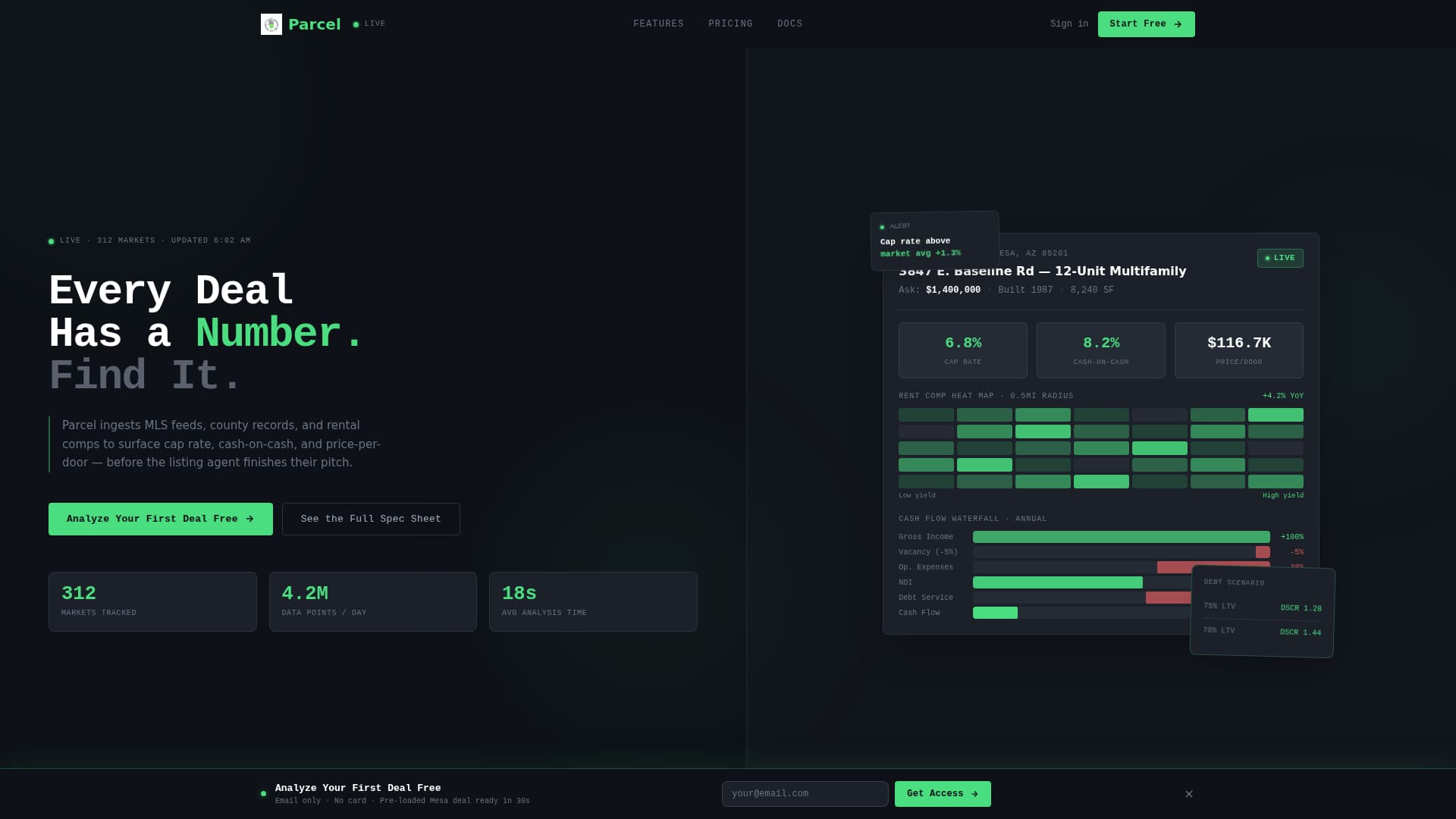 Estate — Luxury Property Landing Page Template