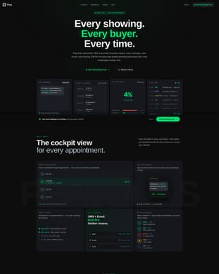 Ping - Automated Appointmentreminder Landing Page Template