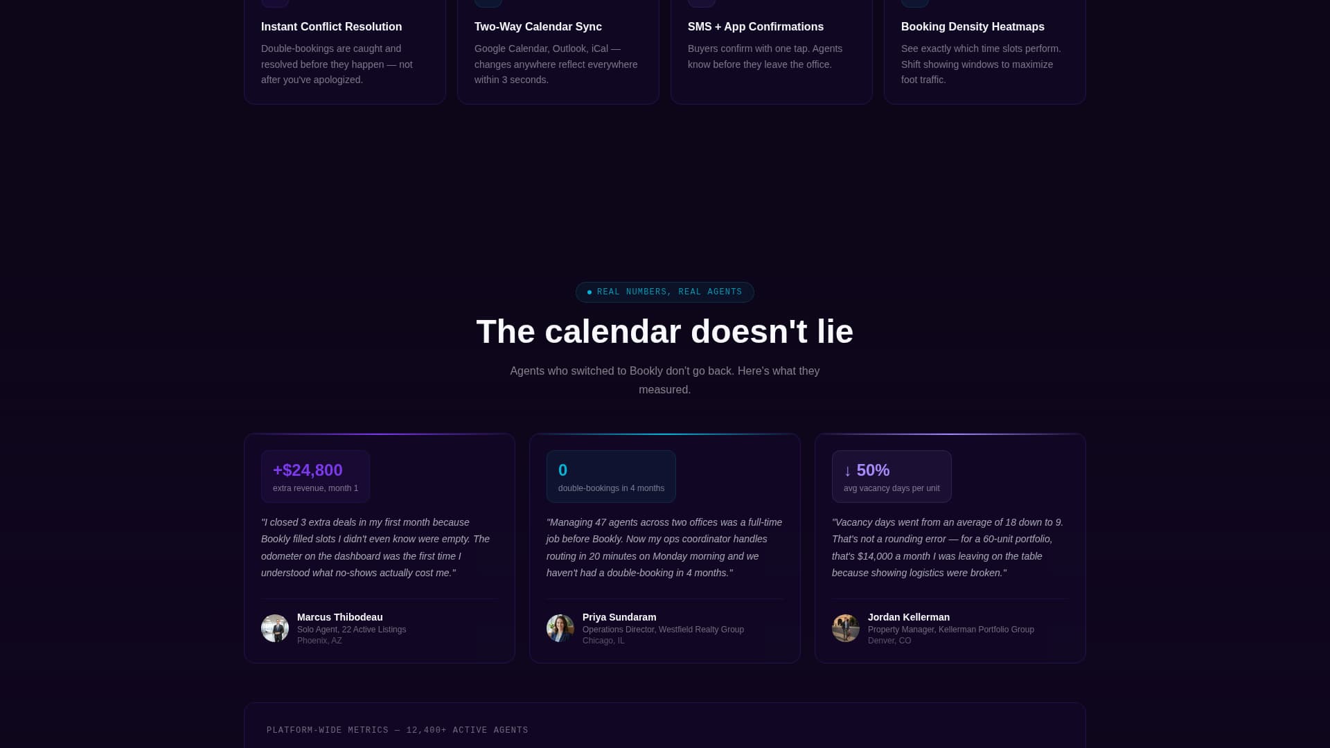 Bookly - Dynamic Realestatebooking Landing Page Template