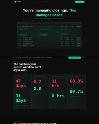 Docket - Brutalist Realestate Landing Page Template