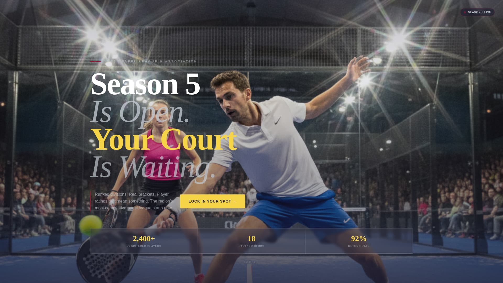 Ace — Champion Paddle Sport Landing Page Template