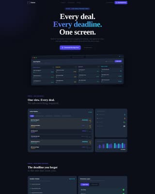 Clause - Powerful Contract Landing Page Template