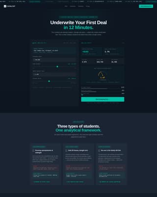 Catalyst - Powerful Realestate Landing Page Template