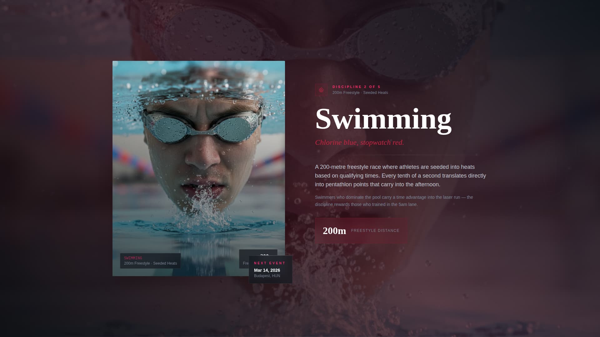 Pentathlon - Elite Multisport Landing Page Template