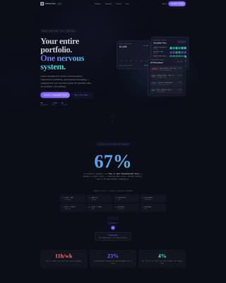 Propstack - Intelligent Portfolio Landing Page Template