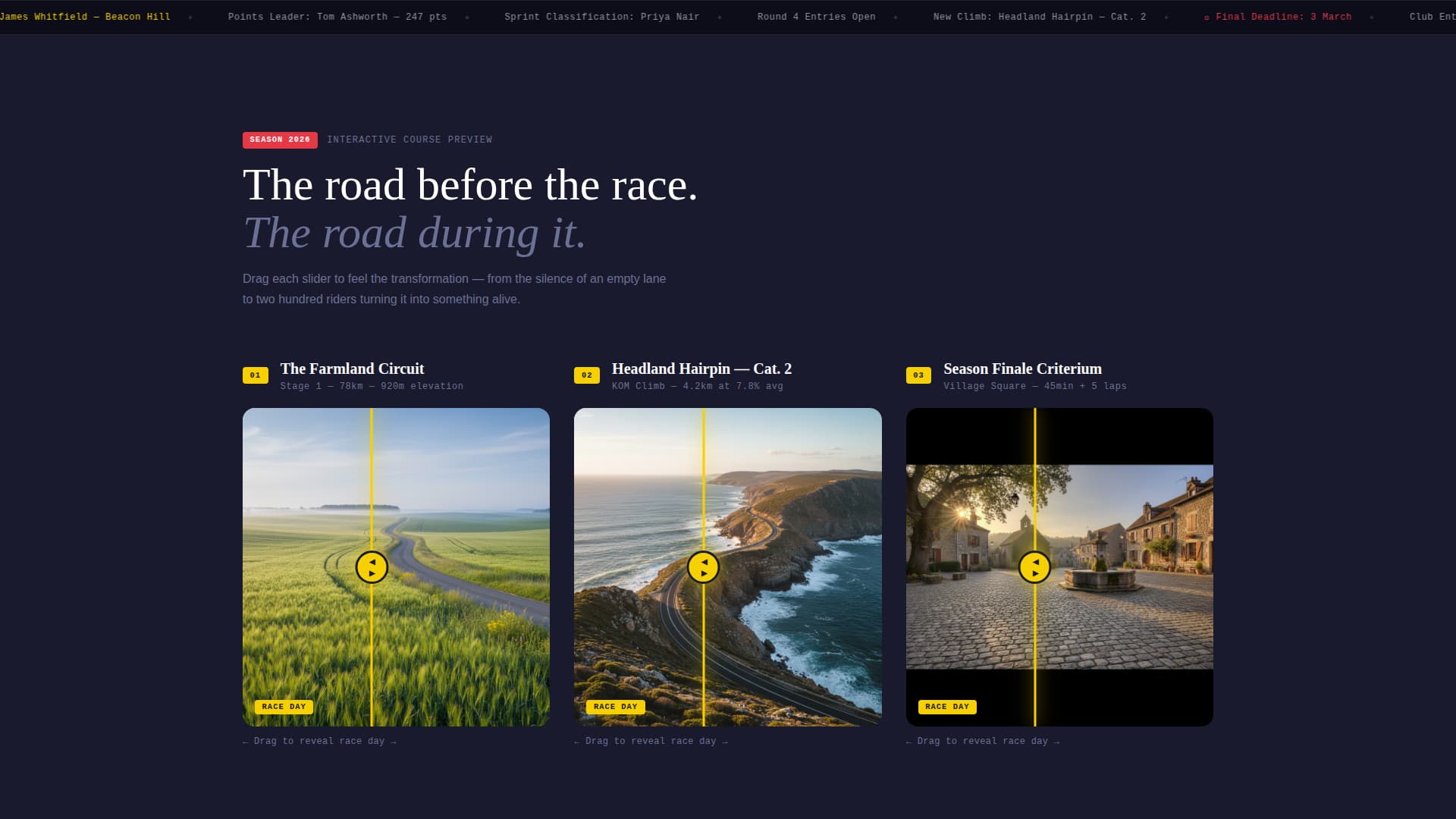 Peloton - Electrifying Cycling Landing Page Template