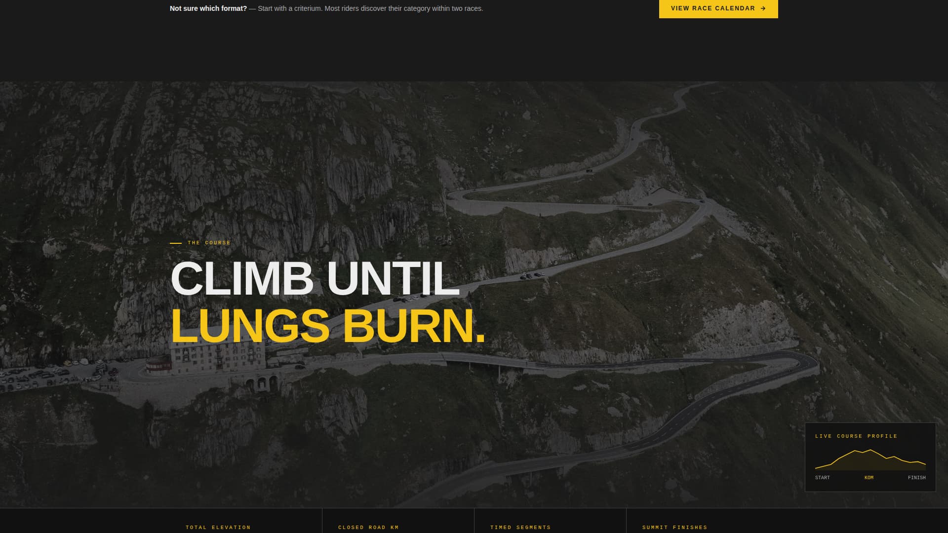 Peloton - Highoctane Cycling Landing Page Template