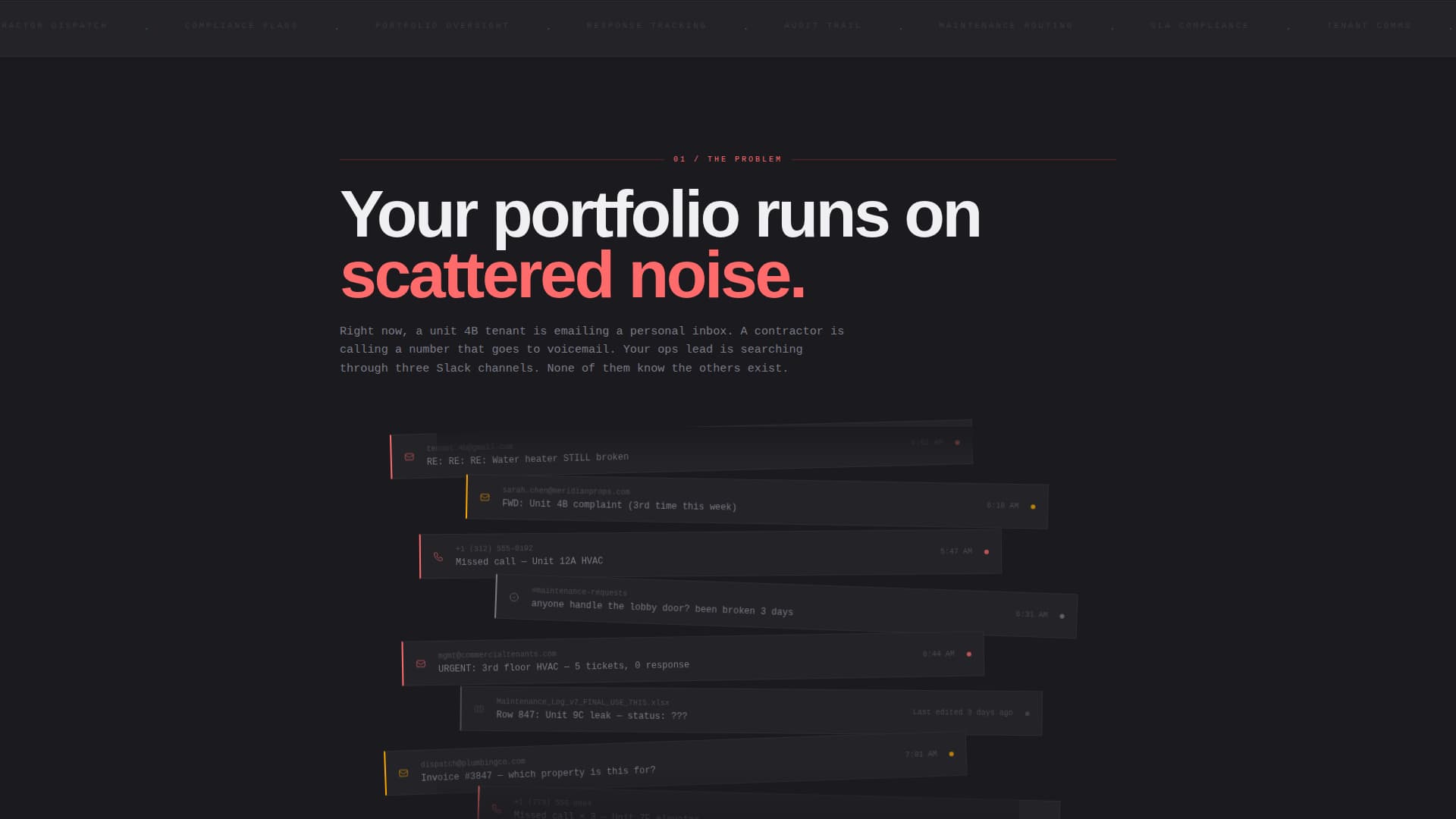 Ticket - Powerful Propertymanagement Landing Page Template