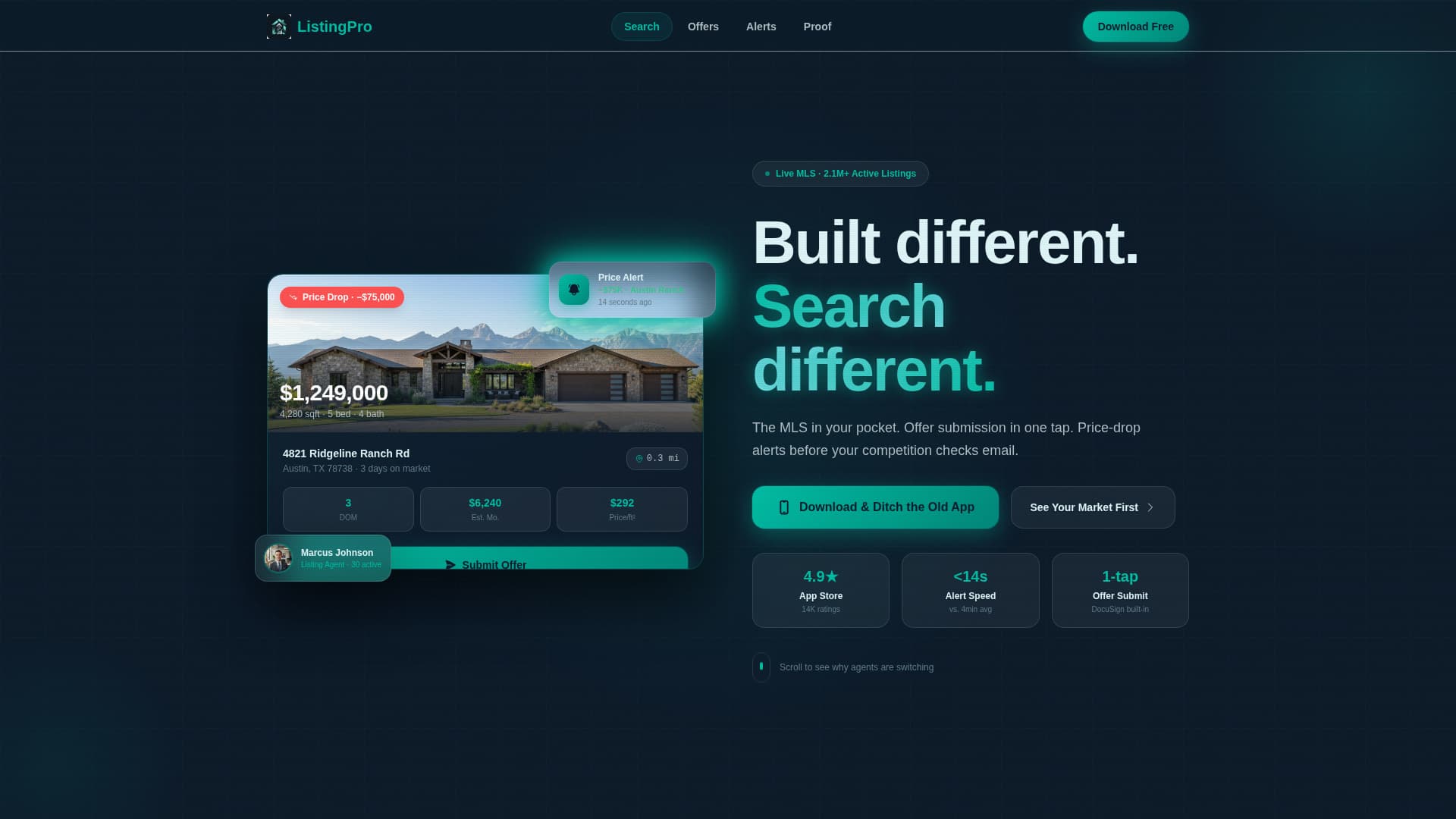 Prestige — High-Converting Property Landing Page Template