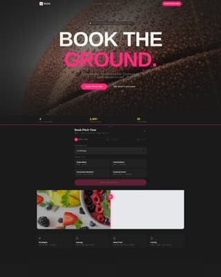 Scrum — Ferocious Rugby Union Landing Page Template