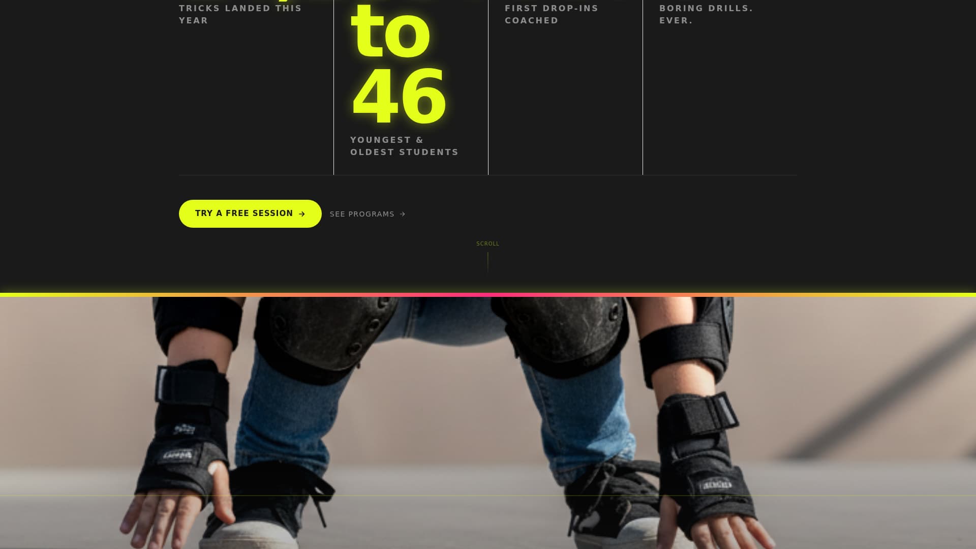 Grind - Electrifying Skateboarding Landing Page Template