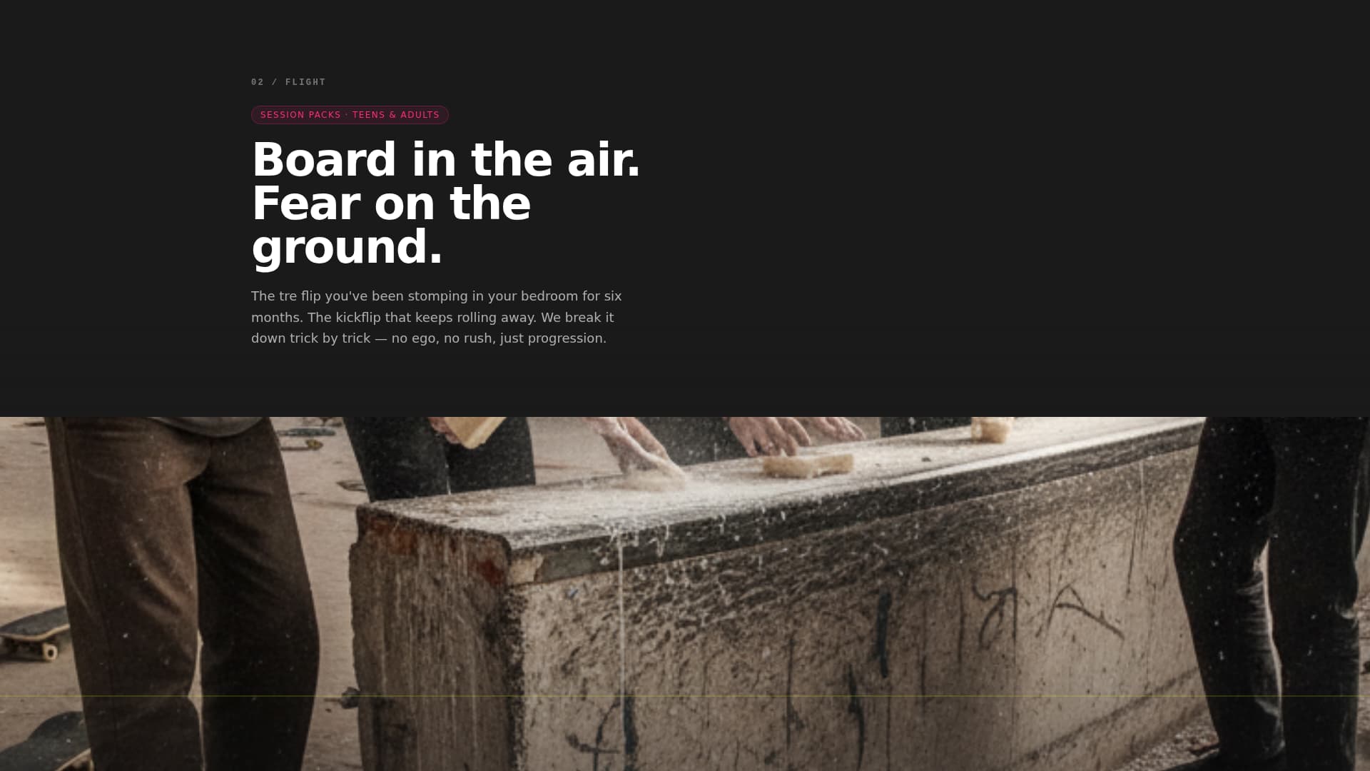 Grind - Electrifying Skateboarding Landing Page Template