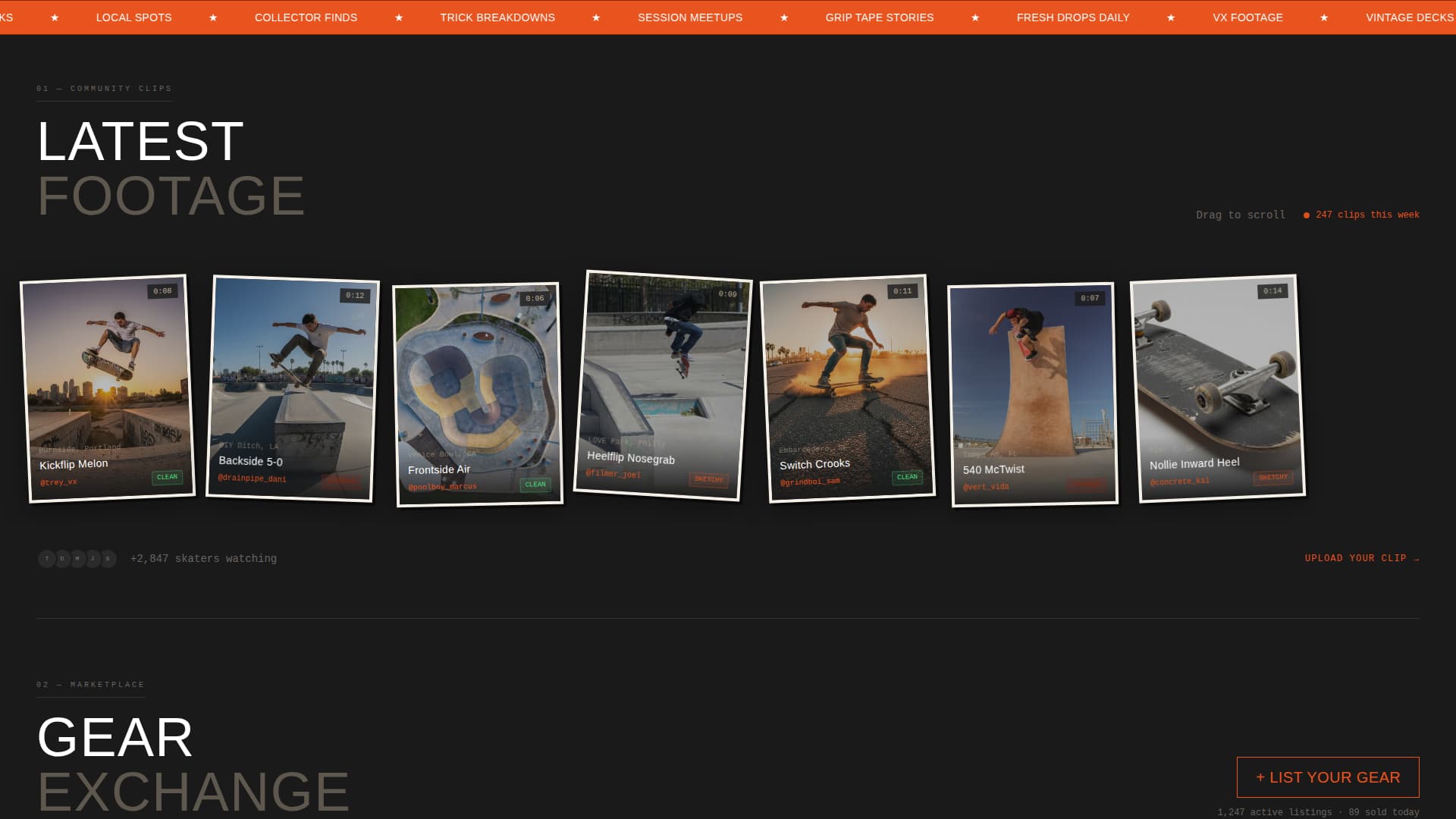 Shred - Highoctane Skateboarding Landing Page Template