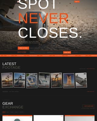 Shred - Highoctane Skateboarding Landing Page Template