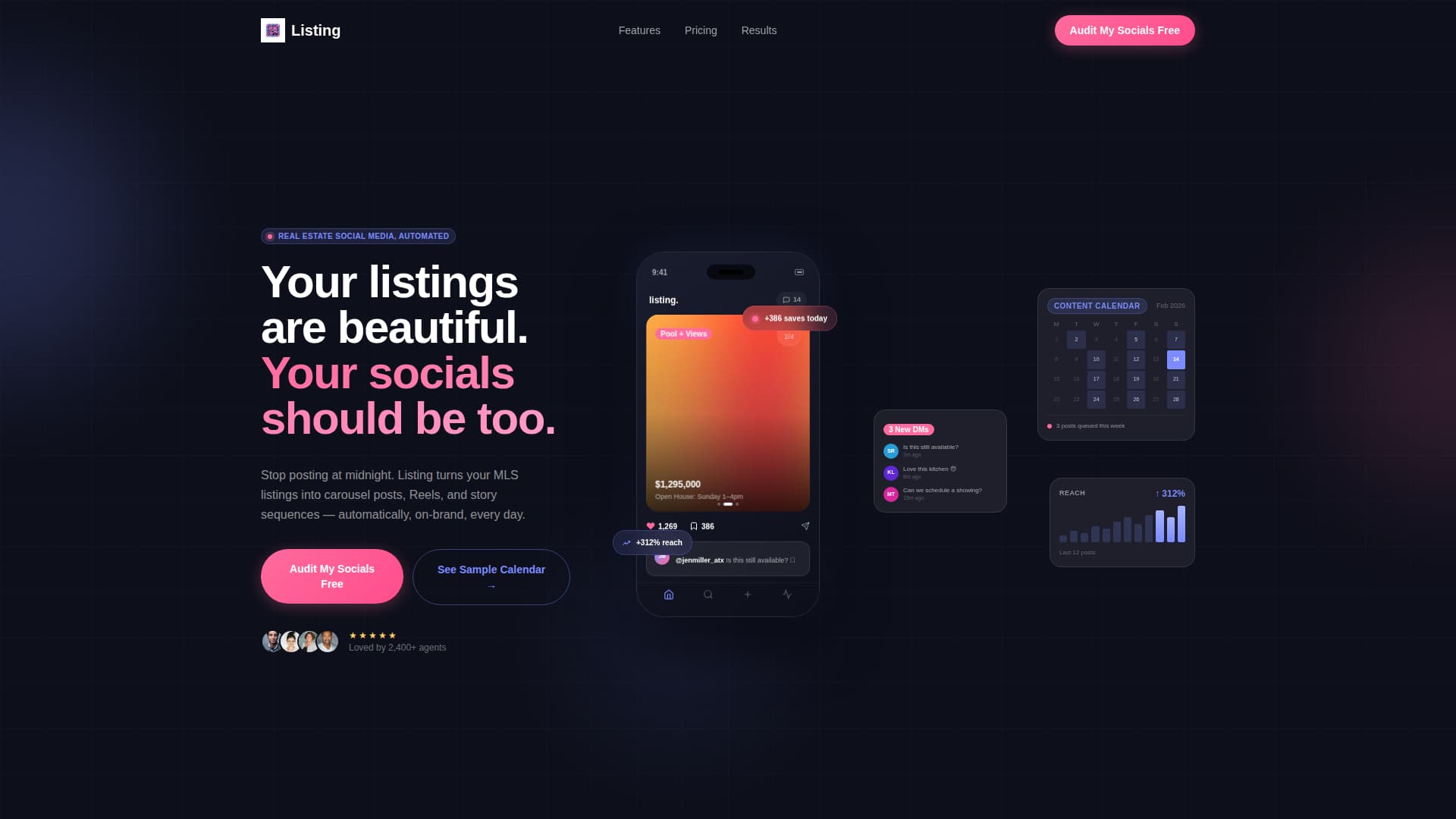 Listing - Stunning Realestate Landing Page Template