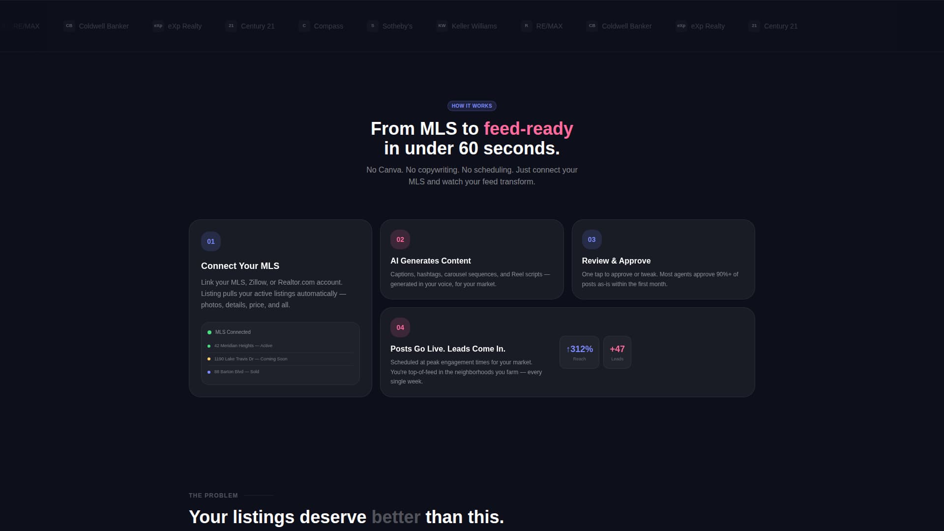 Listing - Stunning Realestate Landing Page Template