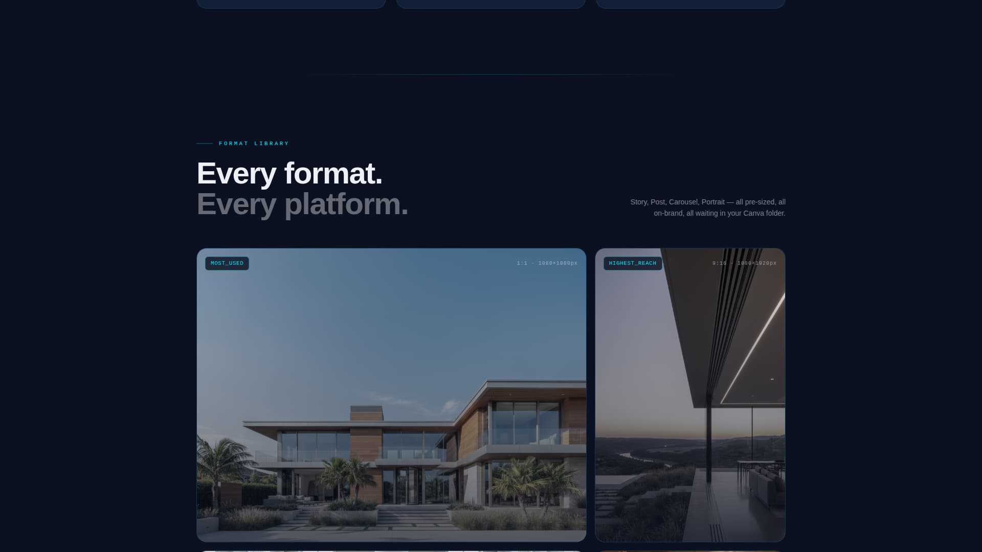 Manor — Elegant Property Landing Page Template